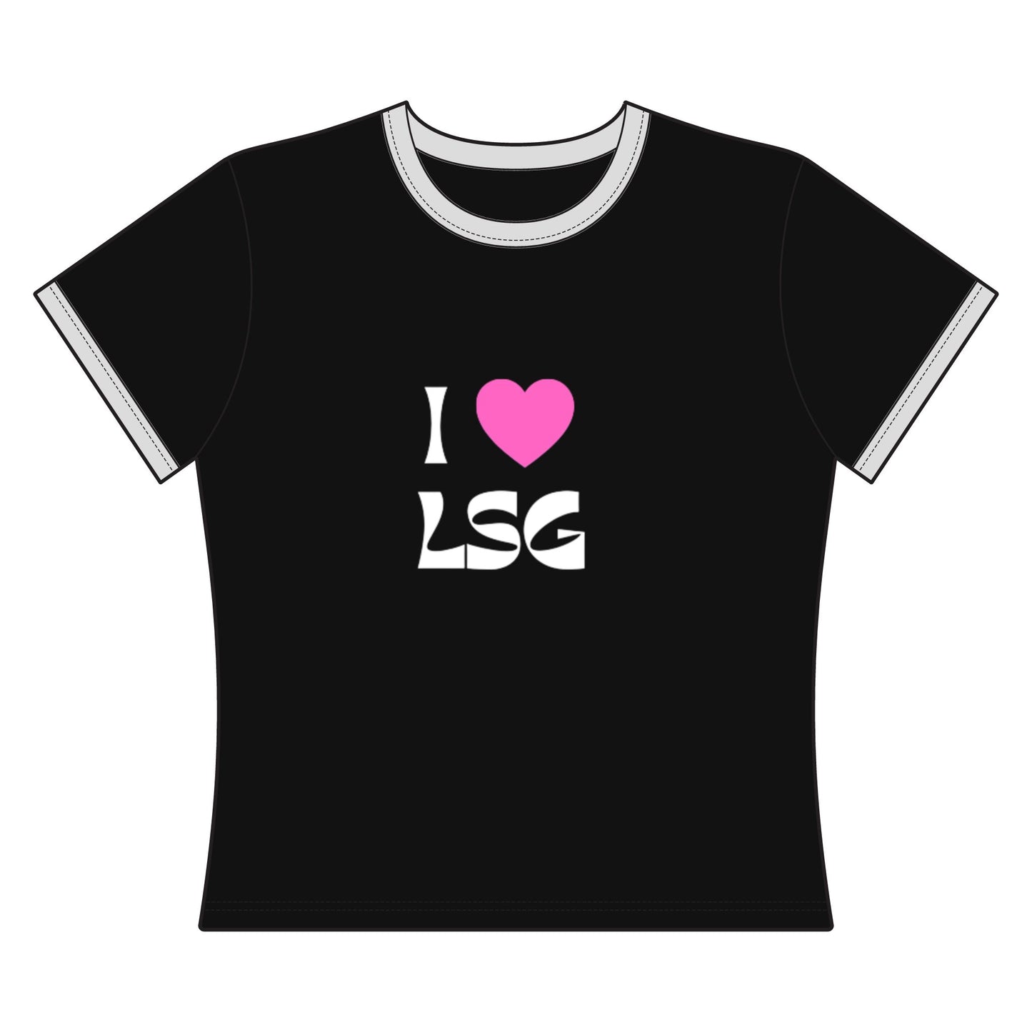 I <3 LSG- Women's Ringer Tee