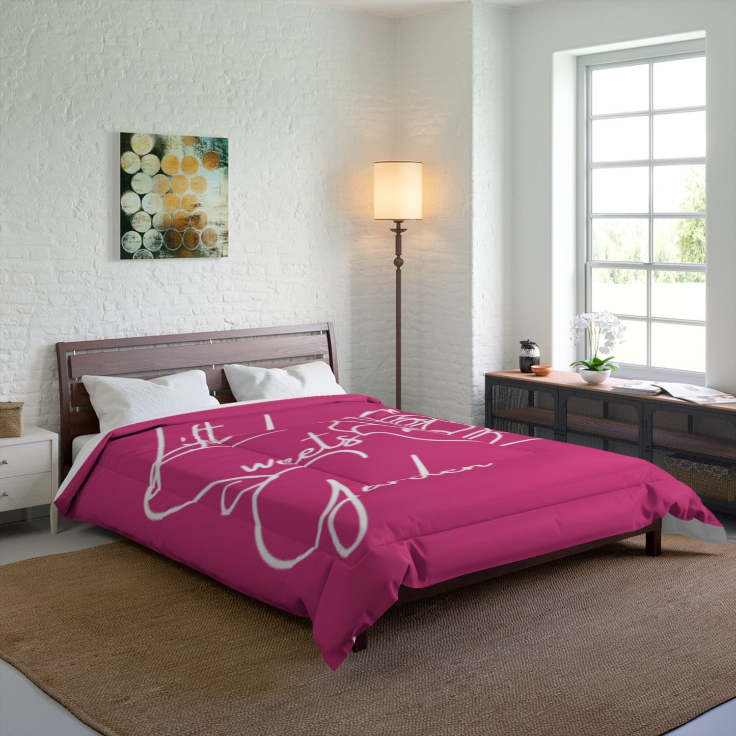 LSG Comforter- Hot Pink