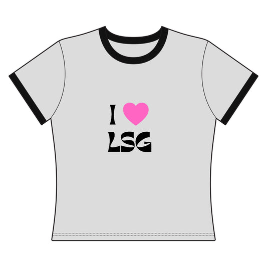 I <3 LSG- Women's Ringer Tee